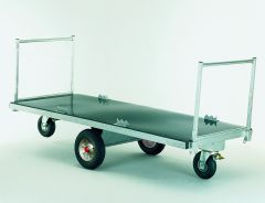 Voerwagen / Strowagen met middenas, 140 cm