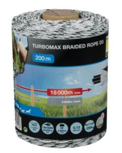 Koord TURBOMAX gevlochten D3 200m