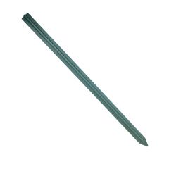 Paal kunststof kruisprofiel 150cm grijs