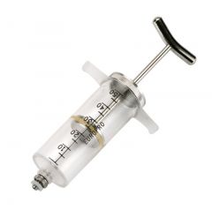 Nylon injectiespuit 10 ml schroef