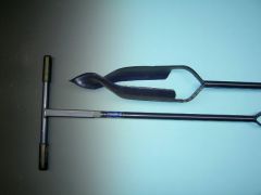 Grondboor DeWit 14 cm gedraaide punt verlengbaar