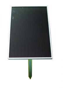Zonnepaneel Amorph 5 Watt met houder