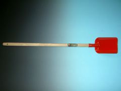 Kinderschopje rood met steel