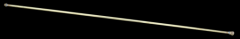 Birchmeier Verlengstuk 100 cm recht messing
