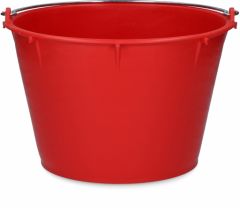 Emmer 7 l met beugel rood
