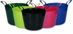 Emmer V-Trug Flexi Blauw 14 liter