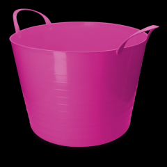 Emmer V-Trug Flexi Roze 65 l