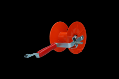 Haspel Mini met rem voor 250 m lint en 500 m draad