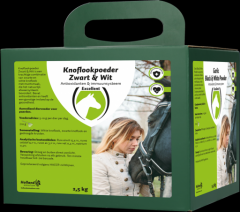 Knoflook poeder Zwart en Wit