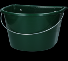 Voerbak 15 l + ophang + hengsel groen