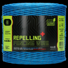 ZoneGuard 3 mm afwerend afrasteringsdraad blauw 400 m