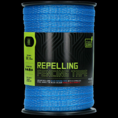 ZoneGuard 10 mm afwerend afrasteringslint blauw 200 m