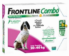 Frontline Combo hond L 20-40 kg 6 pipetten