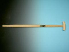 Spadesteel Atlas 85 cm niet ingefreesd met Engelse kruk