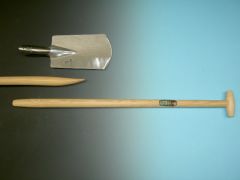 Spadesteel Atlas 95 cm voor Ideal