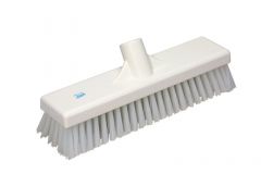 Schrobbezem Vikan hard 70605 wit 30 cm
