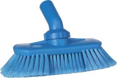 Borstel met watertoevoer Vikan zacht/split draaibaar 70673 blauw