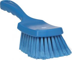 Afwasborstel Vikan korte steel zacht 41933 blauw