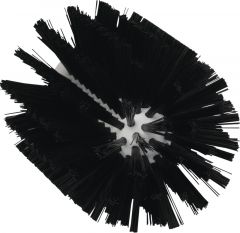 Leidingborstelkop Vikan medium 53801039 zwart Ø103 mm