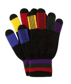 Rijhandschoen grippy-stretch multicolor