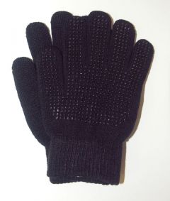 Rijhandschoen grippy-stretch zwart