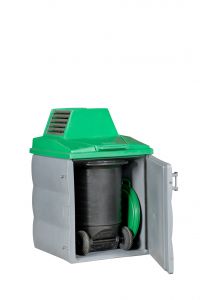 Kadaverkoeling 1 container met RVS verdamper