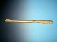 Bijlsteel Hickory gebogen voor kop 62 x 28 mm