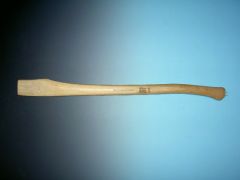 Bijlsteel Hickory gebogen voor kop 57x19mm