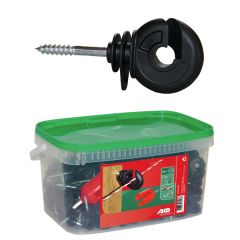 Emmer 100 schroefisolatoren en gratis inschroefbit