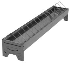 Voerbak pluimvee 75 cm verzinkt