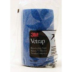 Klauwtape 3M Vetrap blauw 10 cm x 4,5m 1 rol