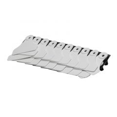 Allflex Junior-Junior onbedrukt wit