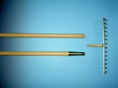 Harksteel 170 x 3,0 cm met bus