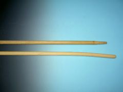Schoffelsteel 160 x 3,0 cm gebogen