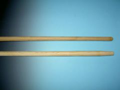 Steel voor mesthaak of schepemmer 180x4,0cm