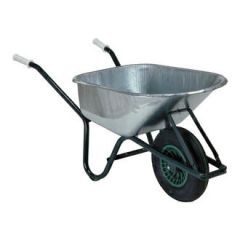 Kruiwagen Fort, 80L, verzinkte bak, gelakt onderstel