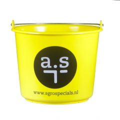 a.s Emmer 12 liter PE met extra versterkte bodem