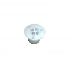 Einddop Hiko Lambar wit 6mm