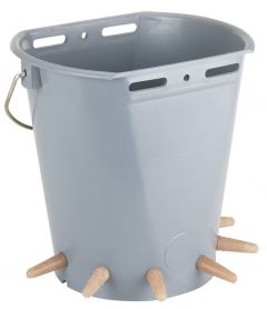 Speenemmer lam kunststof 6-speens (bruin latex)