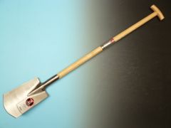 Ideal spade met T-steel