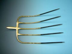 Mestvork Offner 5 tands met stift