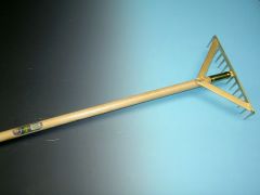 Asfalthark Offner 14-tands met steel 170cm