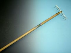 Tuinhark 10t gebogen incl. dul en steel 160x2,8cm