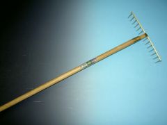 Tuinhark 14t gebogen incl. dul en steel 160x2,8cm