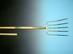 Mestvork Offner 5 tands met Atlas steel 135 cm