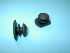 Kniebeschermer knop voor riem kniebeschermer