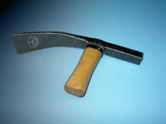 Straathamer Staphorst 70 mm houten steel