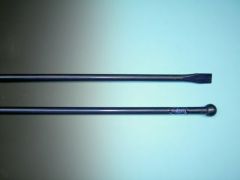 Stootijzer DeWit 140 cm geheel rond met platte bek