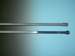 Stootijzer DeWit 180 cm vierkant 100 cm onderstuk