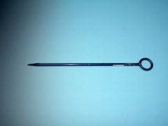 Draadpen 400 x 10 mm met oog